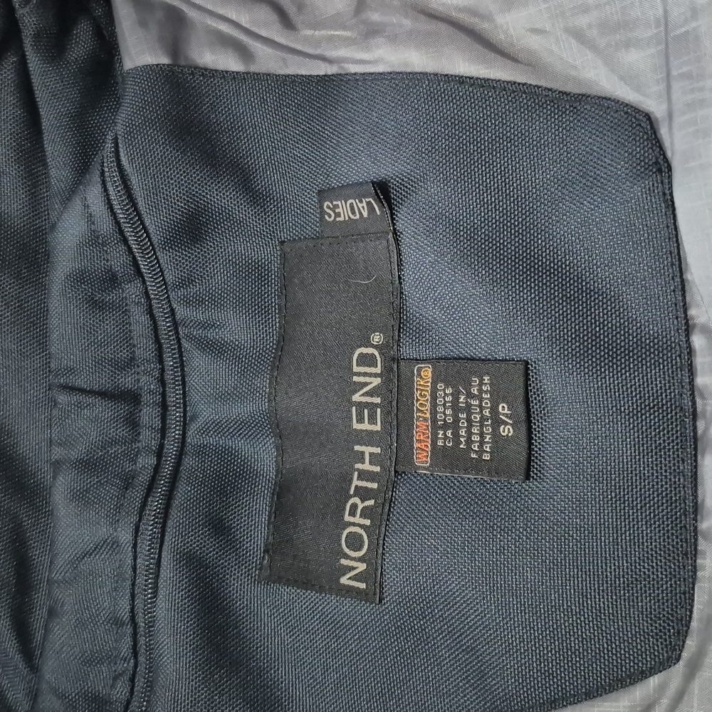North End Warm Logik Women's Navy Insulated Vest Size Small NWOT - Picture 5 of 11
